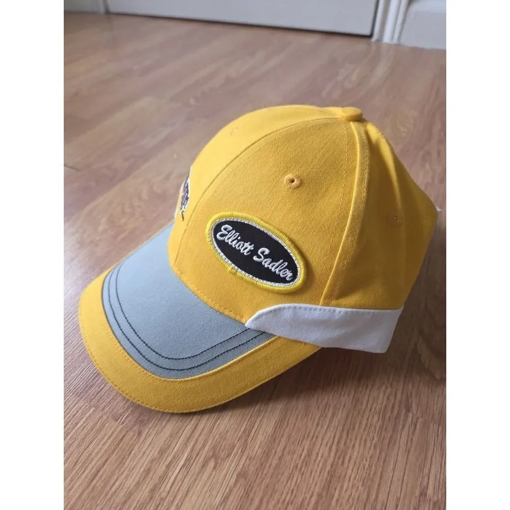 Elliot Sadler #38 Hat Nascar M&M Chase Authentics Robert Yates Cap Yellow Brown